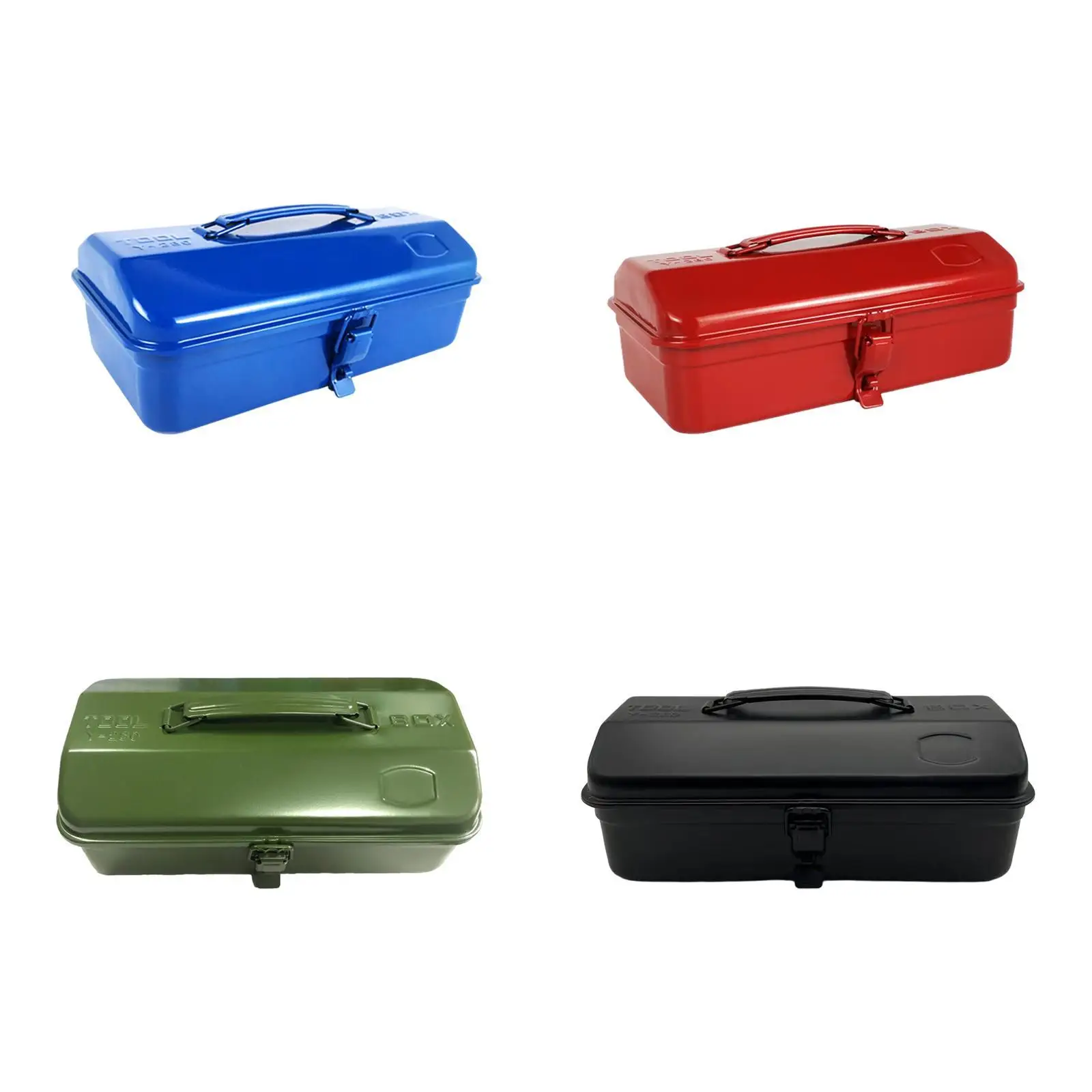 Portable Tool Box Iron for Hand Repair Storage Carrying tool bag tool case tool organizer tool box