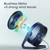 Usb Power Mini Fan 5 Inches Small Desk Cooling Portable Fan Super Mute Cooler 180 Degree Rotation Fan For Home Appliances 5