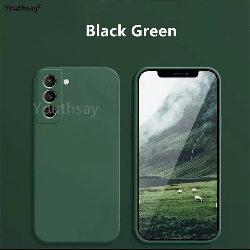 Soft Liquid Silicone Phone Case Cover - Enhanced Protection & Sleek Design