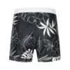 Summer Men's Beach Swimming Trunks Drawstring Elastic Waist Swimsuit Shorts Man Plus Size Quick Drying Swimwear Shorts 4