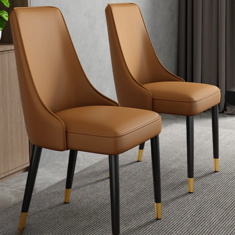 

Hotel Dressing Dining Chair Simple Stools Coffee Leisure Backrest Luxury Modern Dining Chair Muebles Hogar Home Furniture QF50DC