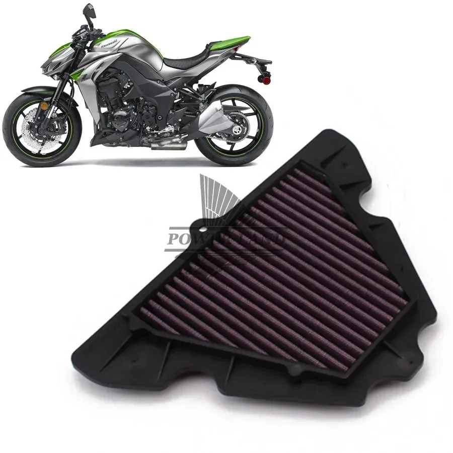 

Motorcycle High Flow Air Cleaner Replacement Filter Reuseful Element For Kawasaki Z1000 2010-2017 Z1000SX 2011-2015 NINJA1000