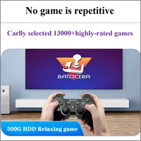 Console de jeu rétro Batocera 40 Linux 500G HDD avec plus de 13 000 jeux de partition élevée pour PS3 PS2 PS1 Wii WiiU DC N64 et Windows PC 2