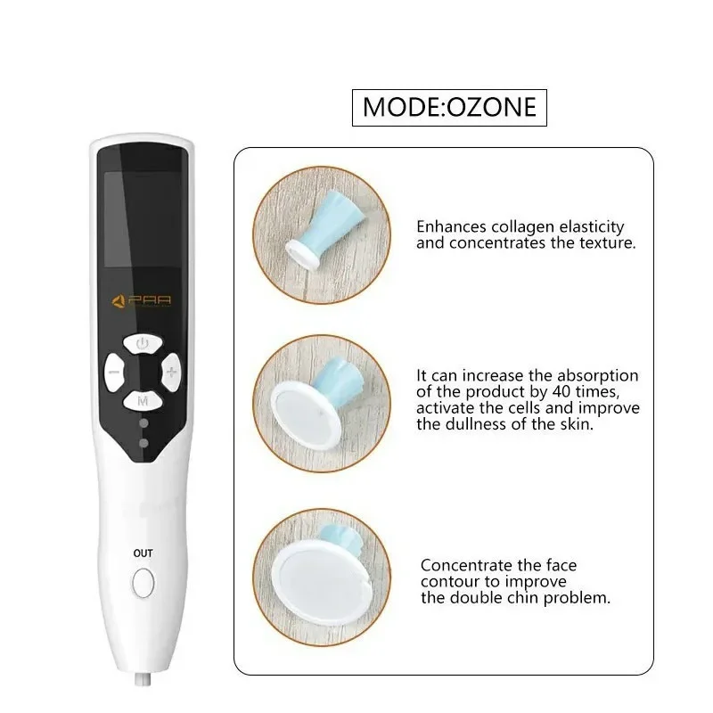 Portable 2 In 1 Plasma Ozone For Acne Beauty Plasma Laser Pen For Eye Lift Wrinkle Removal spot Removal Pen mole Remover