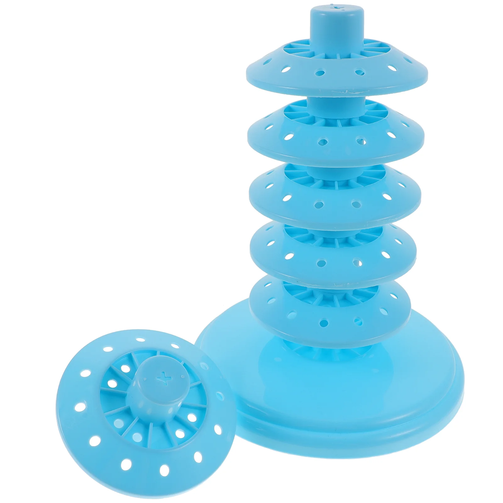 

Ring Perforated Candy Marshmallow Display Props Adjustable Lollipop Display Stand Decorative Tabletop Display Accessories