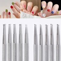 Nail Dotting Tool for Mandala Painting Rhinestone Picker Nail Art Pen Dots Tools Rhinestones Applicator Pointer for Decoration 1