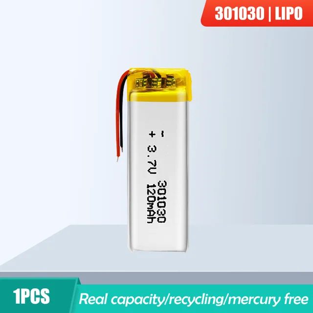 EEMB Batería De Polímero De Litio 3.7V 340mAh 502040 Lipo