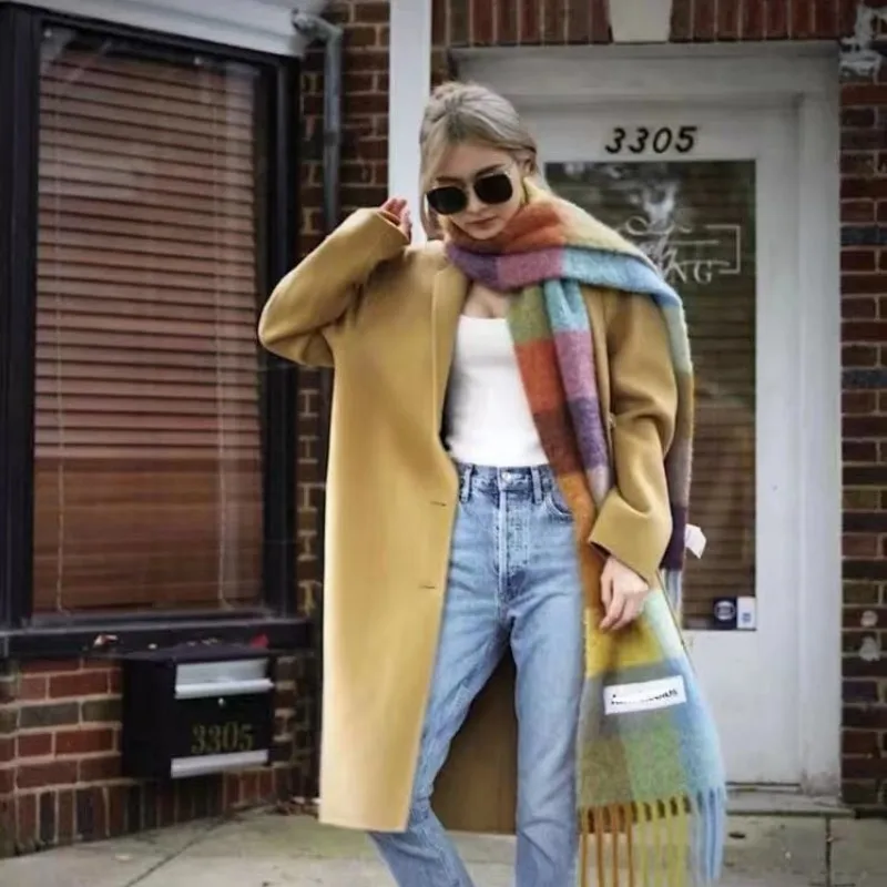 Рисунок 4 - Женский кашемировый шарф в стиле пэчворк