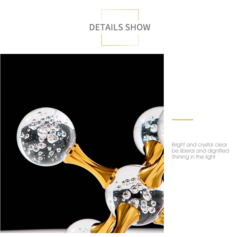 Crystal Ornament Nordic Luxury Home Decor