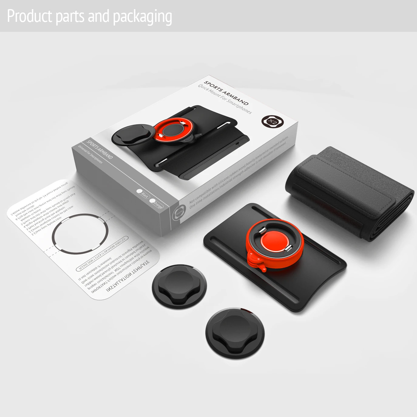 Outdoor Wristband Armbands Phone Holder Running Climbing Fitness Arm Band Wrist Case Stand Lock for iPhone Xiaomi Men Women