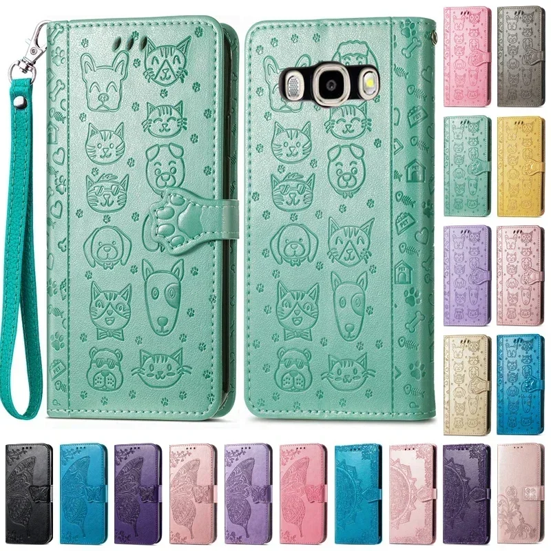 J5 2016 Custodia Per Samsung Galaxy J5 2016 Custodia In Pelle Portafoglio Flip Cover Per Samsung J5 2016 Custodia J510 J510F Custodia Coque Fundas