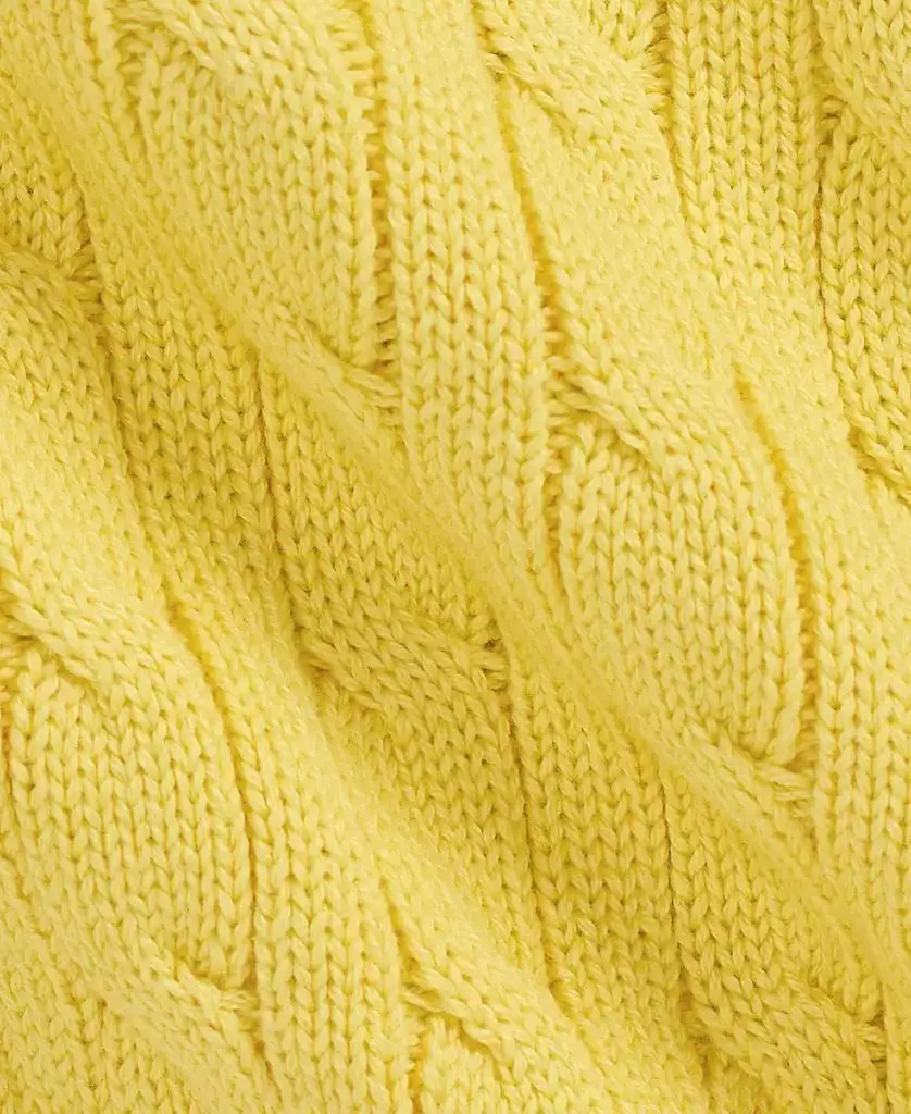 S29f5b1f9bbed49cc94bd6e975d57cc77f.jpg Polo Ralph Lauren | Baby Boys Cotton Cable-Knit Sweater - Image 3