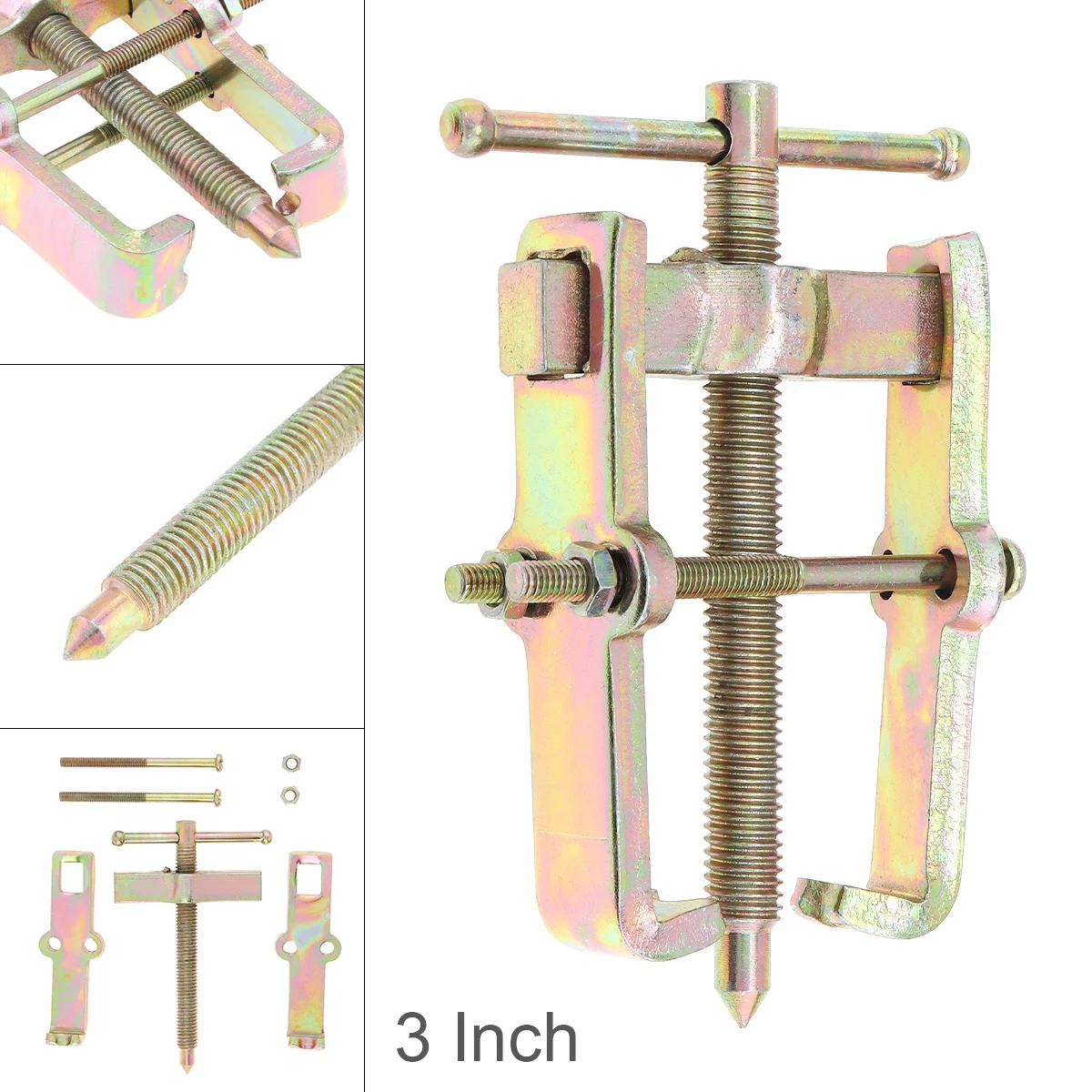 3 Inch Durable  Two-claw Puller Separate Lifting Device Multi-purpose Pull Strengthen Bearing Rama for Auto Mechanic Hand Tools