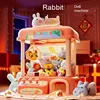 Mini Doll Machine Coin Operated Doll Grabber Claw Arcade Crane Machine Clip Doll Claw Machine  with Sound And Lighting 1