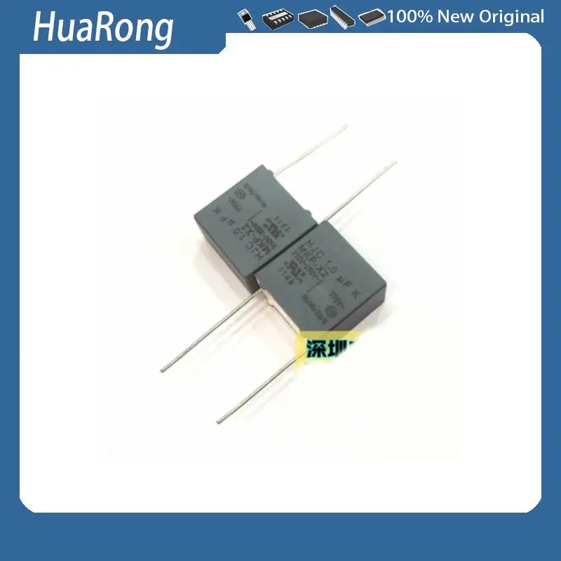 

Новинка, 2 шт./партия, HJC 1,0 UF K MKP-X2 310V-250V 275V 105 Feet от 22 мм, емкость безопасности
