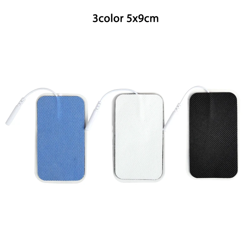 10pcs Electrode Pads TENS Non-woven Self Adhesive Replacement Reusable Acupuncture Patche for Pulse Massage for Body Massager