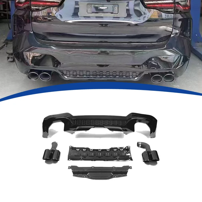 

Для 2022 +-2024 Bmw X3g01 Lci рестайлинг X3m 1:1 Diffuser