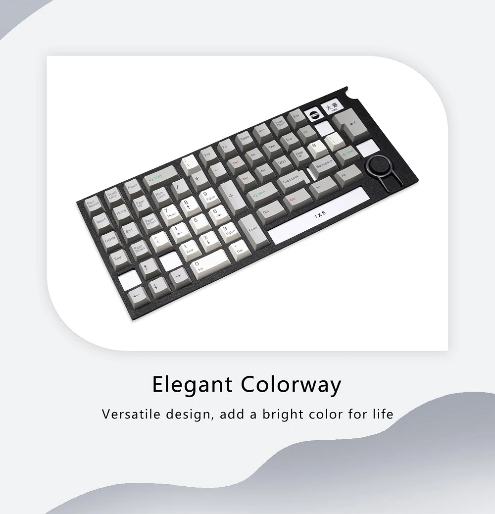 Taihao alps abs vintage branco cinza doubleshots