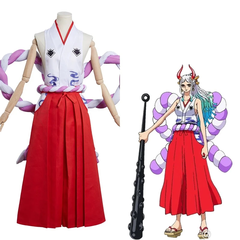 Anime One Piece Yamato Costumi Cosplay Set Festa Di Halloween