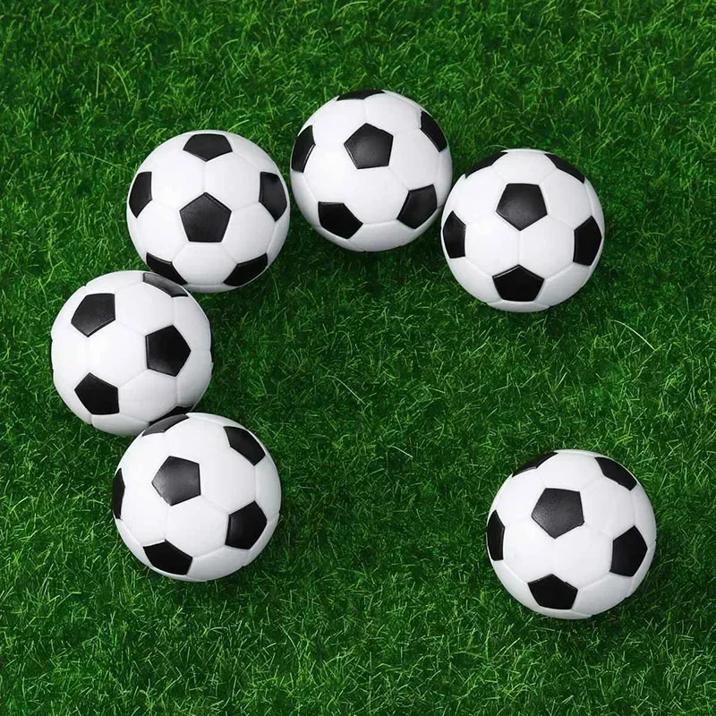6pcs Table Balls 32mm Mini Foosball Spare Soccer Indoor Games Fussball Flexible Trained Relaxed Kids Child multi game table