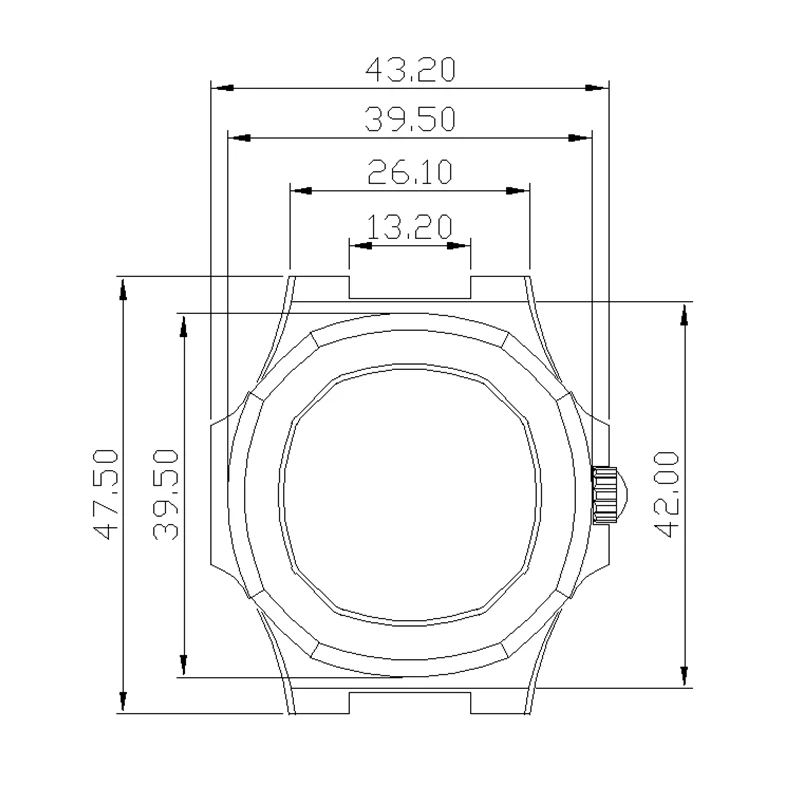 Watch case watch screen protector case watch cover watch protective case watch protective cover apple watch case tpu protective case 39.5mm sapphire crystal glass for modified nautilus seiko nh34 nh35 nh36 38 movement dial waterproof