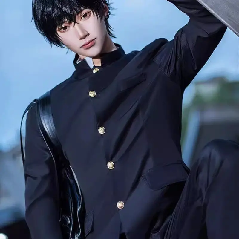 Japanese Anime Chainsaw Man Yoshida Hirofumi Suit Cosplay Uniform