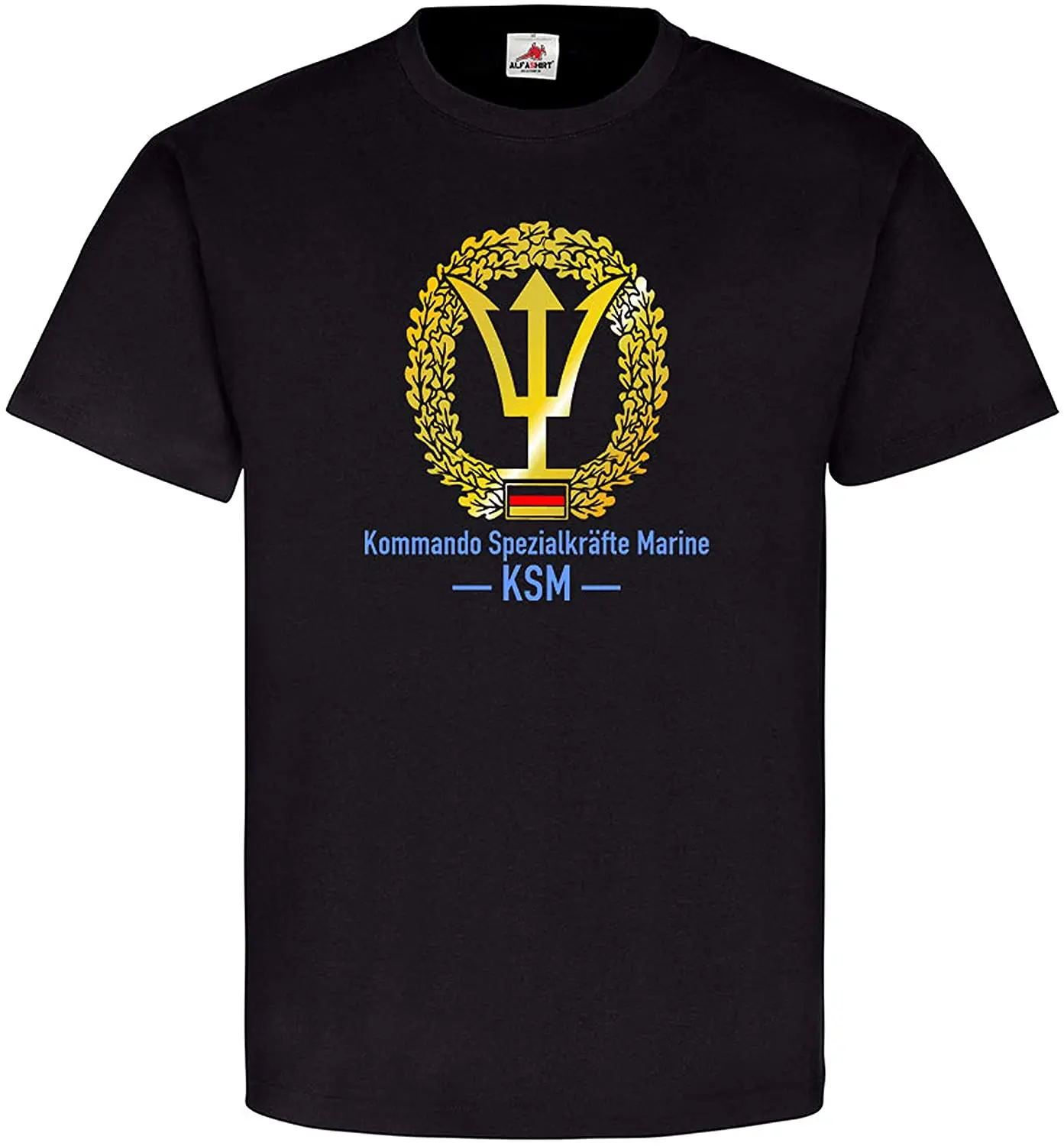 

Kommando Spezialkräfte Marine KSM Bundeswehr Men T-Shirt Short Sleeve Casual 100% Cotton O-Neck Summer Tees