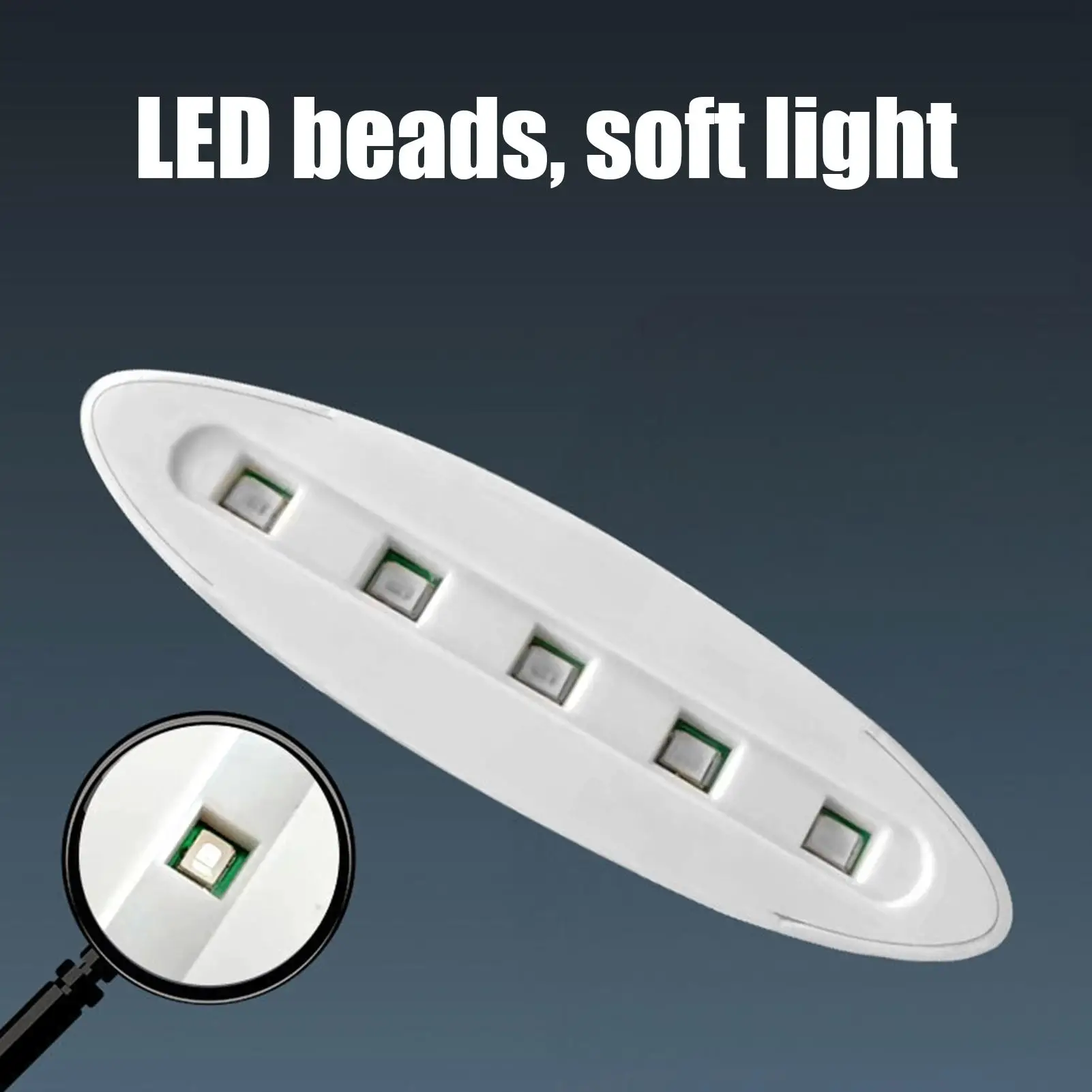 LED UV 램프 비즈 LED UV 램프 휴대용 LED 네일 드라이어 네일 디자인 도구 앞 유리 수리 레진 경화 램프 C타입 포트 포함
