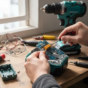 Scheda Circuito di Bilanciamento e Ricarica BMS PCBA per Batterie agli Ioni di Litio MAKITA 18V, Compatibile con BL1830 BL1860 BL1890
