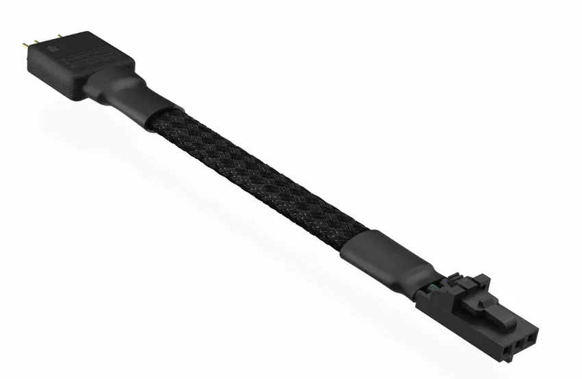 Adaptateur Câble 4-PIN RGB Vers ARGB 3-PIN 5V - Connecteur Pour éclairage PC - Modèle 5030