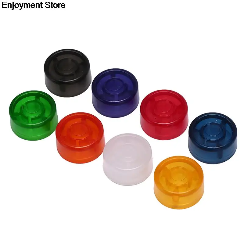 Electric Guitar Pedal Guitar Accessories Electric Guitar Switch Guitar Pedal Topper 10Pcs/pack Electric Guitar Effect Pedal Foot Nail Cap Amplifiers Candy Color Foot Switch Toppers Knob Accessories 2.5cm