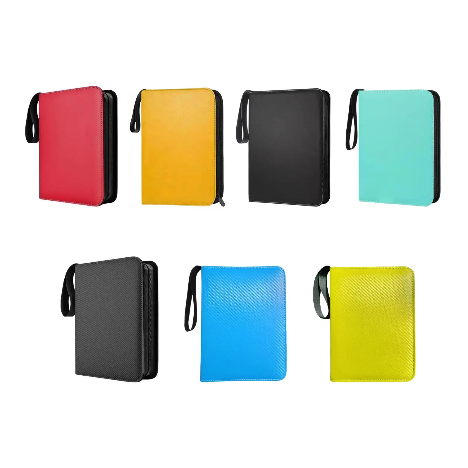 

9 Pocket Binder Portable Zip Waterproof Trading Card Album Collector Album Folder Card Book for Album Collectible TCG Game Card