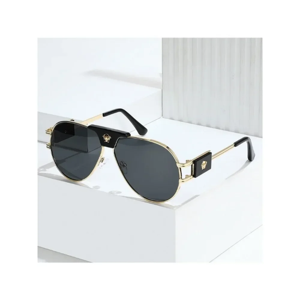Luxury Men's Polarized Sunglasses Driving Sun Glasses For Men Women Brand Designer Male Vintage Black Pilot Sunglasses UV400 2