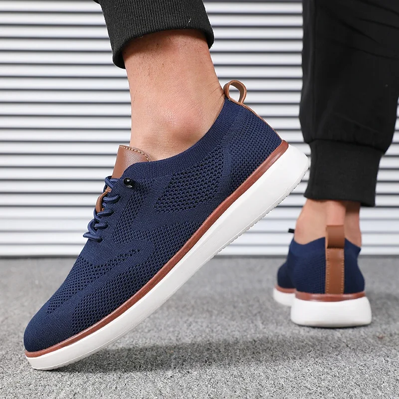 Men's Lightweight Knitted Comfortable All Day Long Have Excellent Fit Walking Suitable For Daily Wear Hiking Shoes_voghion.com
