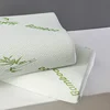 60X40/50x30CM Bamboo Fiber Pillow Slow Rebound Health Care Memory Foam Pillow Wave Pillow Orthopedic Pillows Support NeckRelief 4