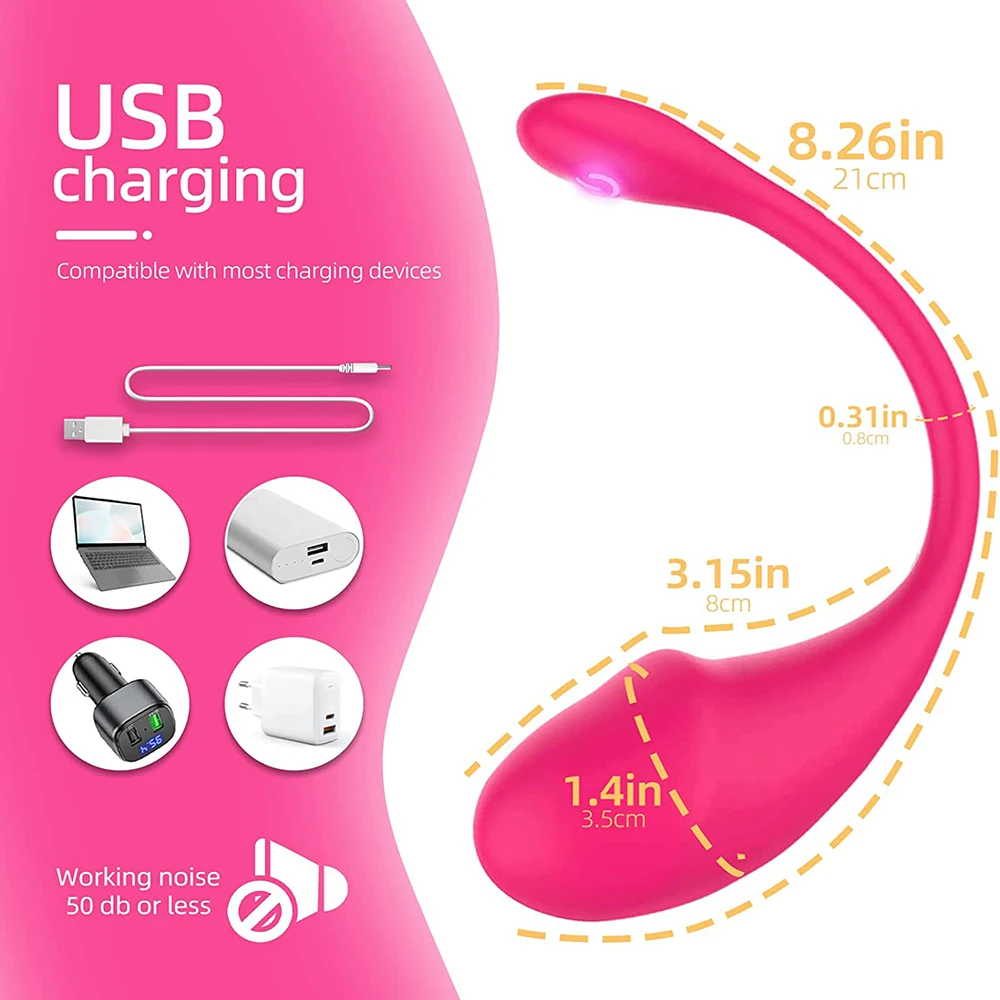 Wholesale Sexy Toys Bluetooth G Spot Dildo Vibrator for Women APP Remote Control Wear Vibrating Egg Clit Female Panties Sex Toys for Adult S29f77a3be1ee463e9692a7814432c164j