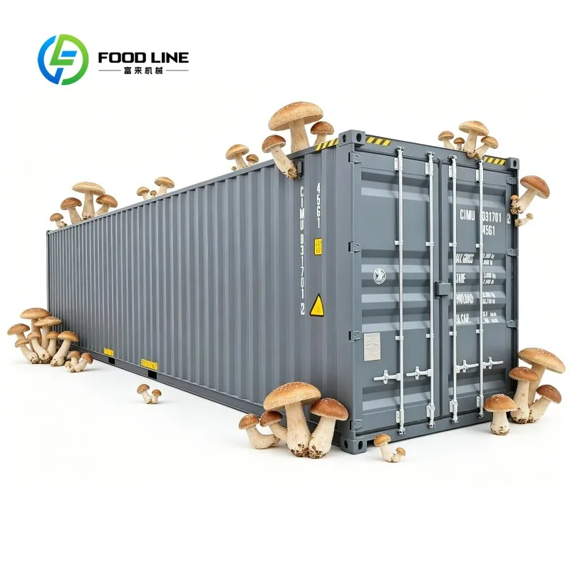 ตู้ปลูกเห็ดอัจฉริยะ 20-40 ฟุต ระบบ Smart Farm
