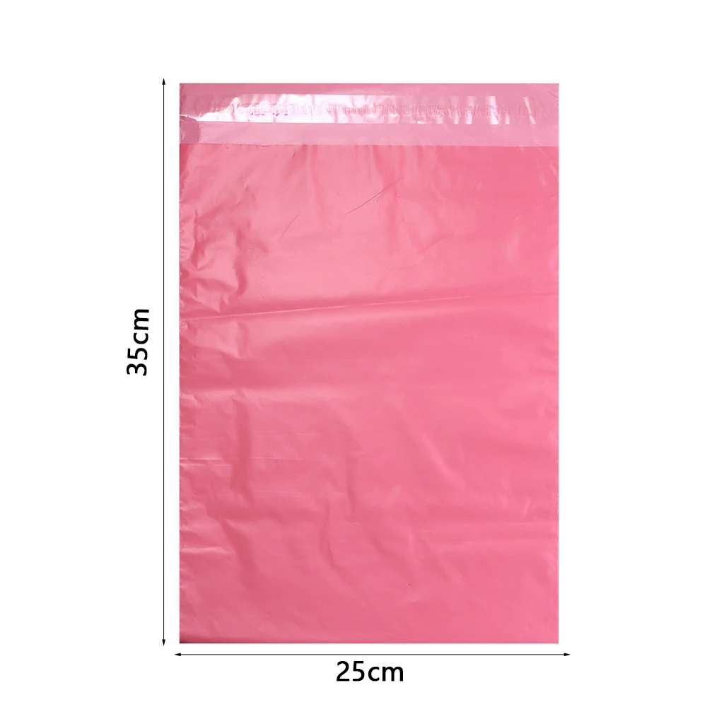 10–50 Stück rosa Kuriertaschen, selbstklebende Versandtaschen für wasserdichte Umschläge, Aufbewahrungstaschen, Versandtaschen für kleine Gegenstände – Detail 8