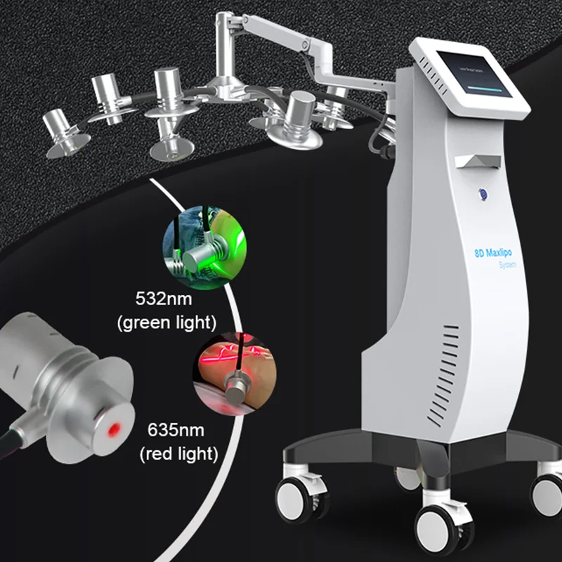 2 в 1 красная/зеленая двойная длина