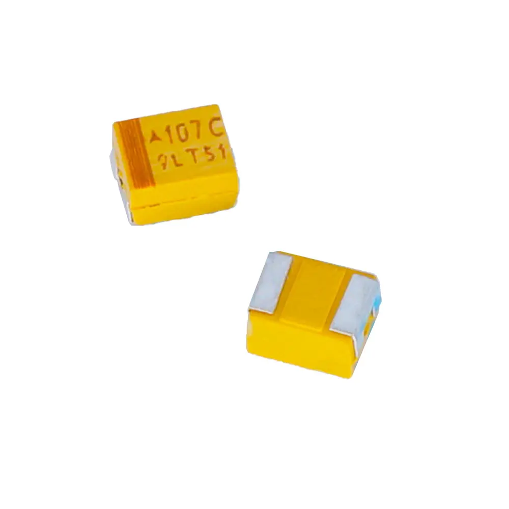 

100PCS/LOT SMD tantalum capacitor 107C 16V 100UF B type 3528/1210 100UF 16V B