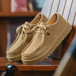 Men's Khaki Wide Toe Barefoot Retro Casual Walking Shoes - Lightweight Outdoor Sports Sneakers with Thick Soles - 45 (Khaki)