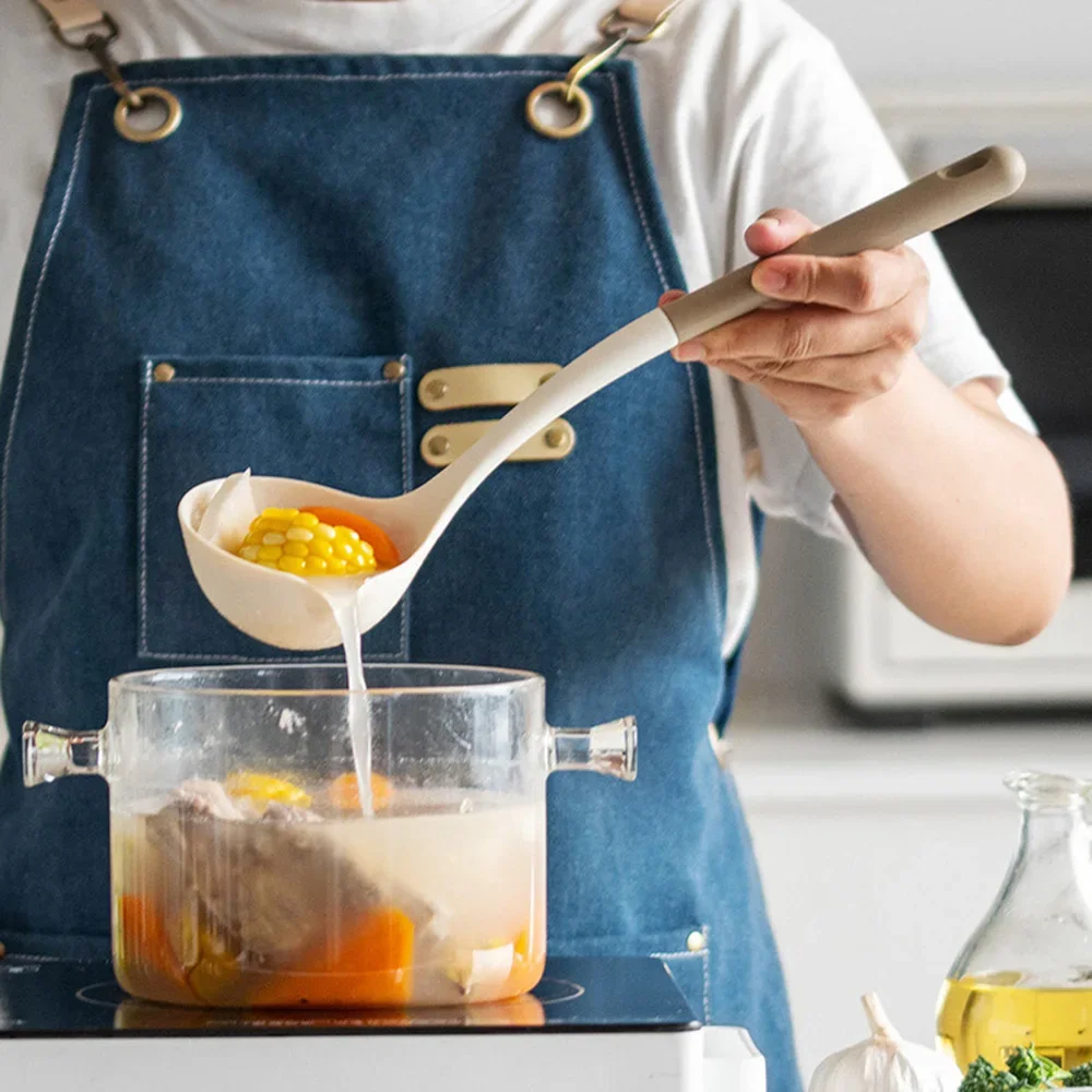 Non-Toxic Silicone Kitchen Utensil Set - Shovel, Spoon, Scraper, Brush, Spade, Whisk, Turner