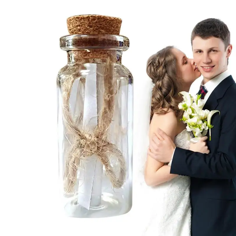 

Small Cork Glass Jars Mini Invitation Bottle Jar 5pcs 5 10 14 20ml Mini Clear Glas Bottles Cork Empty Spice Bottles Jars