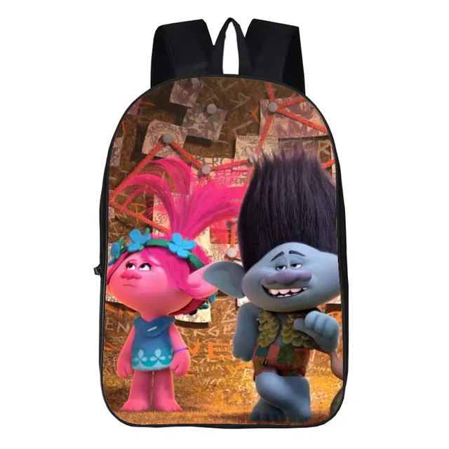 Trolls Poppy Branch Backpack Schoolbag 