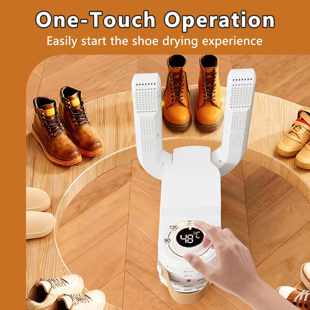 Electric Shoe Dryer Boot Warmer Shoe UV Foot Boot Dryer Eliminate Odor Fast Drying Boot Heater Deodorizer Deodorizer Socks Dryer 4