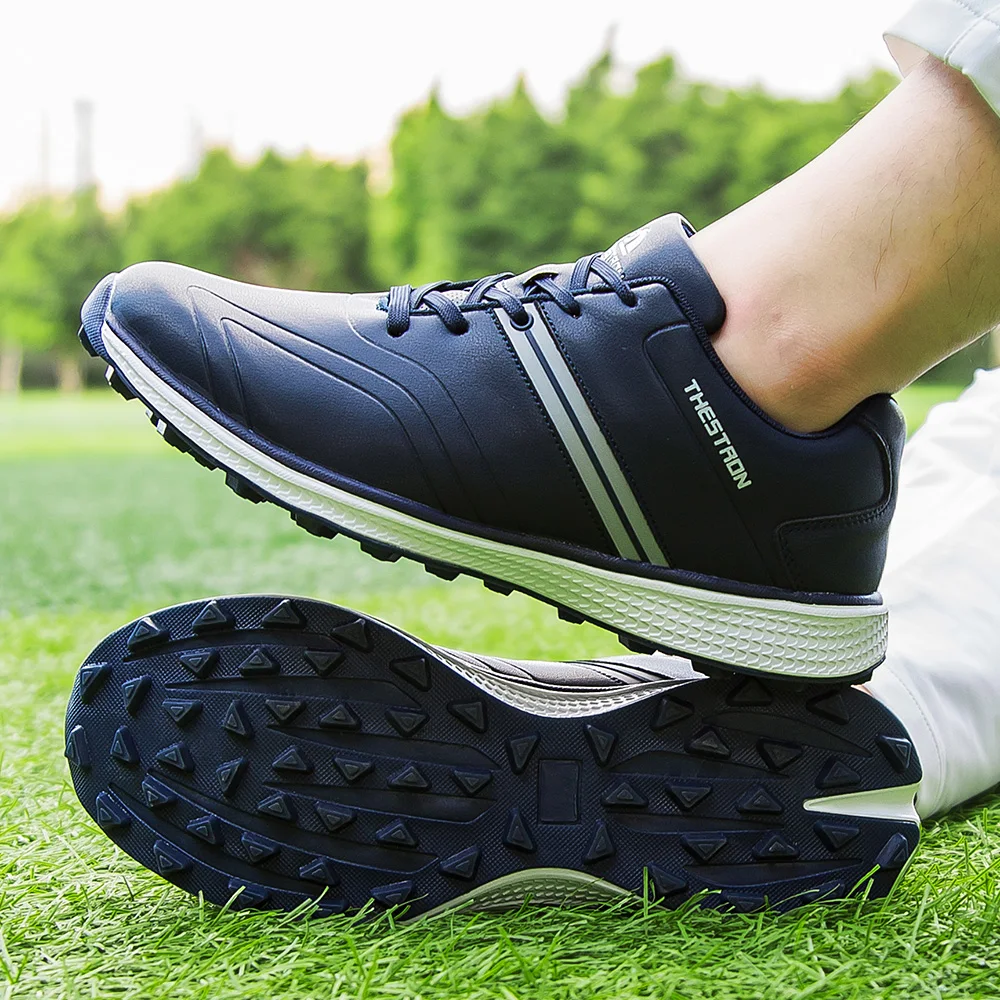Waterproof Golf Shoes for Men Big Size Professional Mens Golf Sport Sneakers Lightweight Outdoor Trainers golf shoes