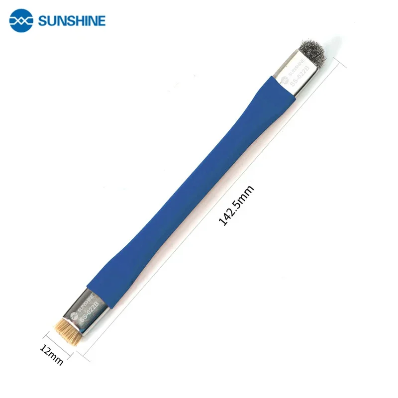 Sunshine Cleaning Brush SS-022 SS-022B SS-022D Metal Handle Mobile Phone Motherboard Repair Bristle Brush IC Disk Cleaning Tool