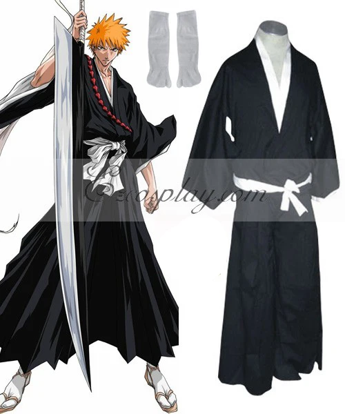 

Отбеливатель Ichigo душа жнец Косплей Костюм E001