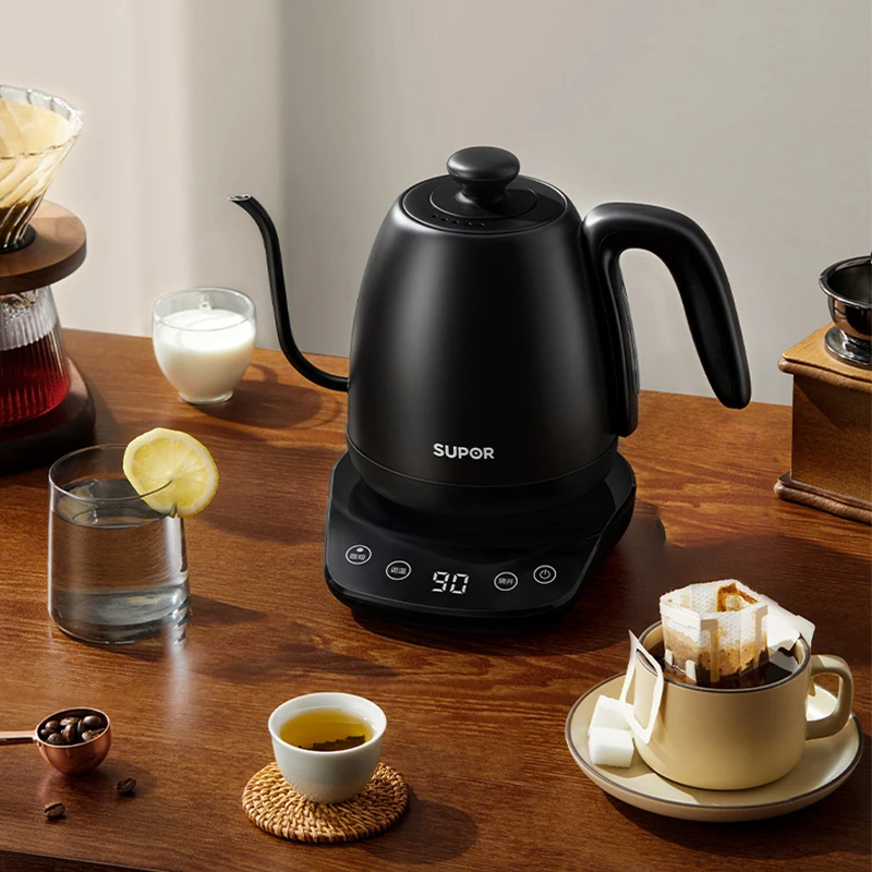 SUPOR Electric Kettle Stainless Steel Coffee Teapot 1000ML Smart Water  Boiler Smart Touch Kettle 9 Temperatures - AliExpress