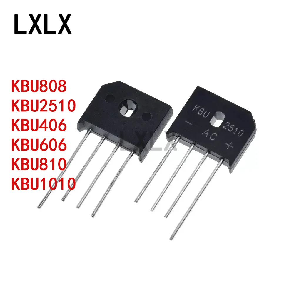 10PCSBridgeRectifierBridgeKBU6066A600VKBU8088A800VKBU2510